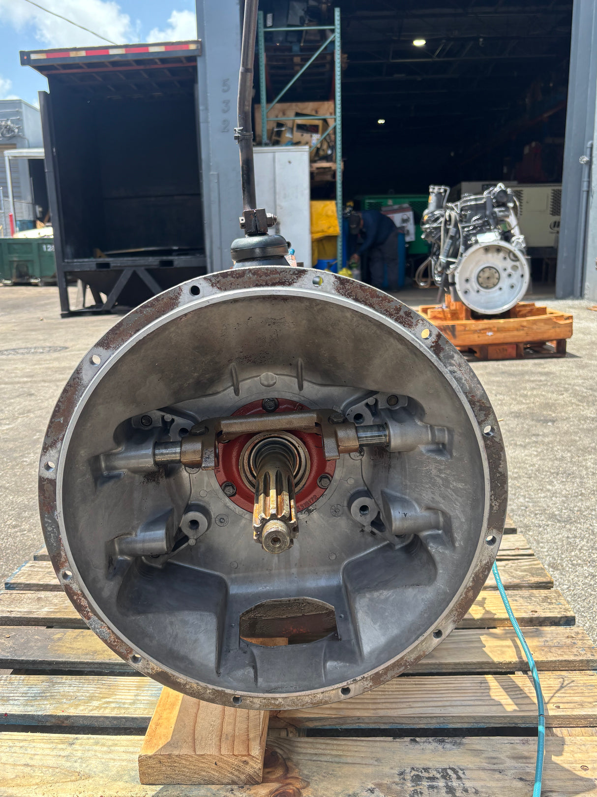 Eaton Fuller FSO-6406A 6 Speed Transmission with PTO PL19-2BPBB