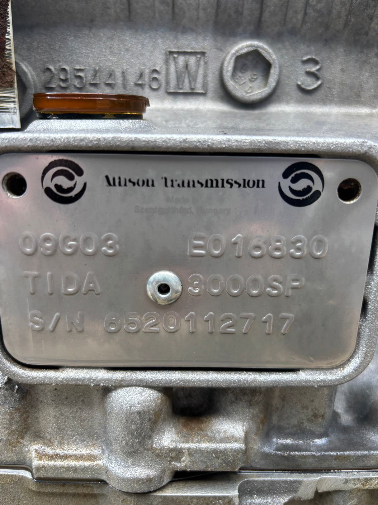 Allison 3000SP Automatic Transmission 6520112717 Torque Converter 29535593