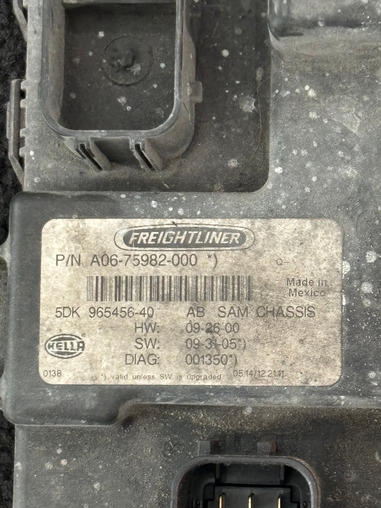 Freightliner Cascadia SAM Chassis Module A06-75982-000