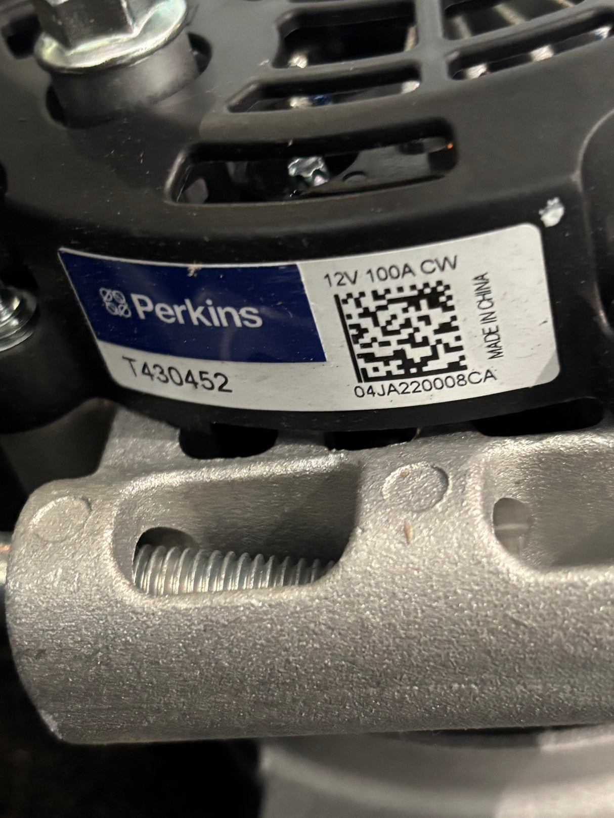 Perkins T430452 12V 100AMPS