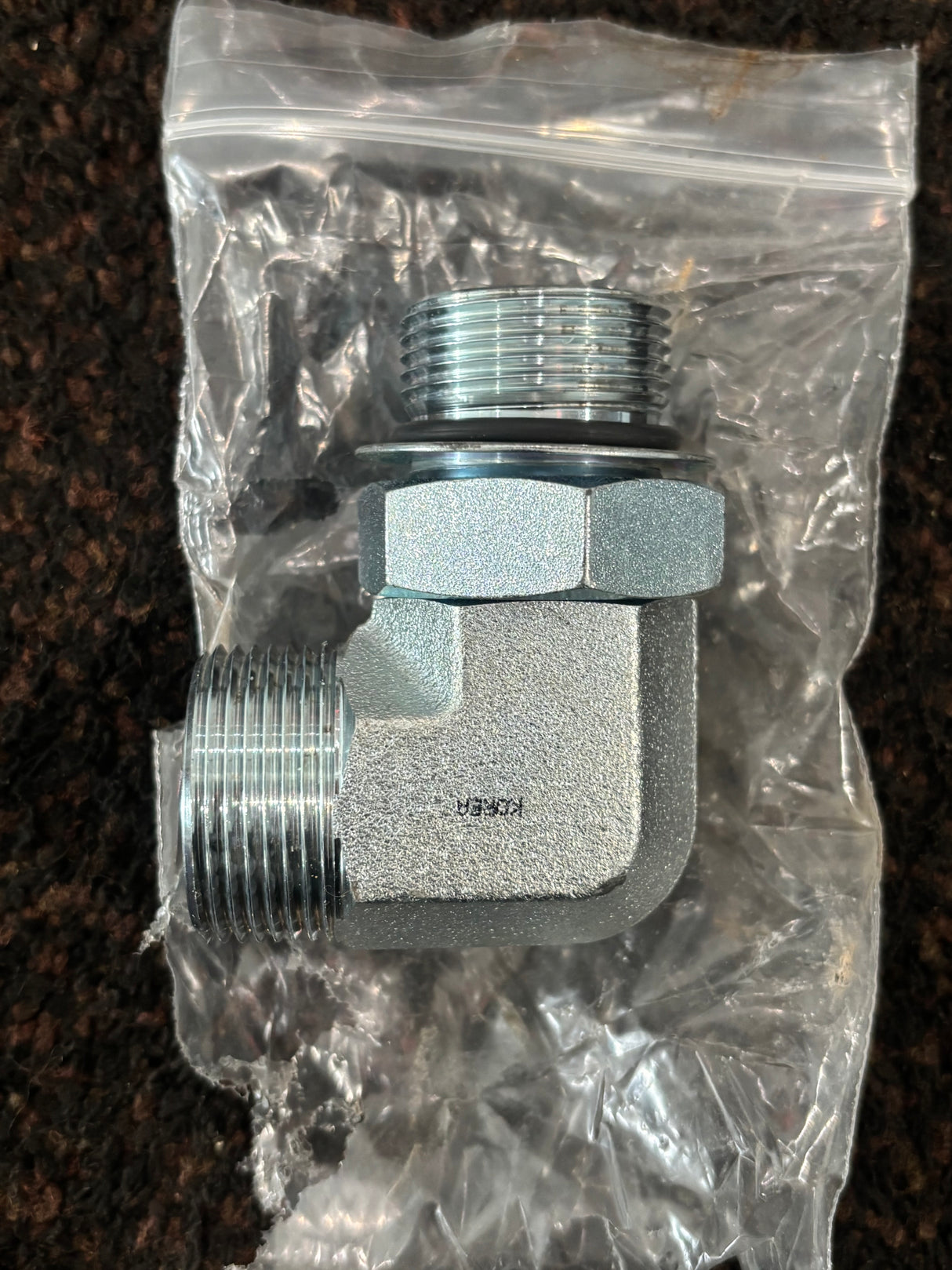 Cummins ISC ISL OEM Male Adapter Elbow 3393258