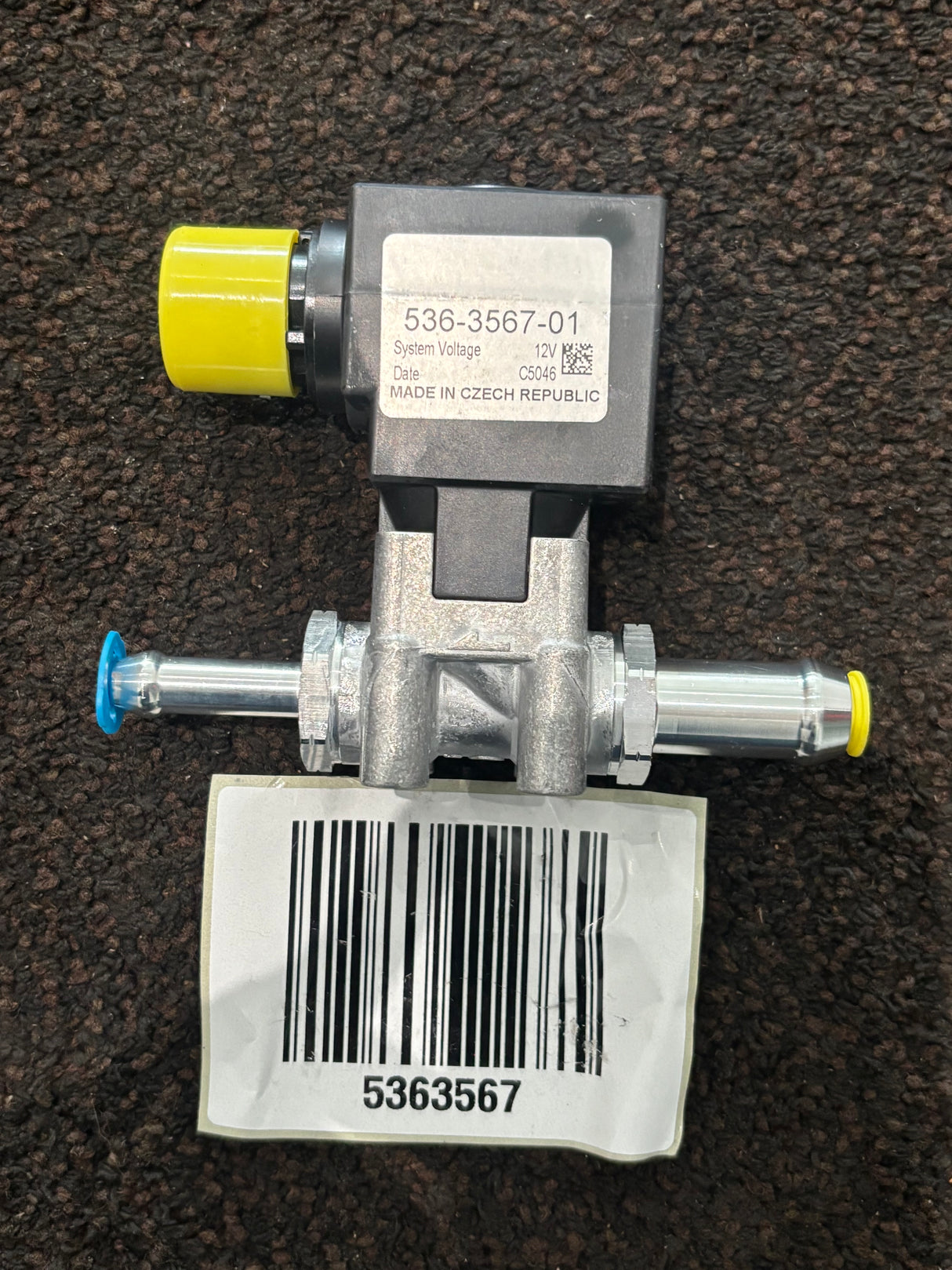 Caterpillar 12V Solenoid Valve 5363567