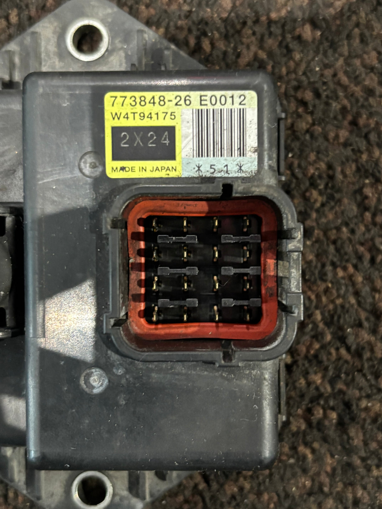 Hino J08E Diesel Engine Turbo Control Module 773848-26 W4T94175