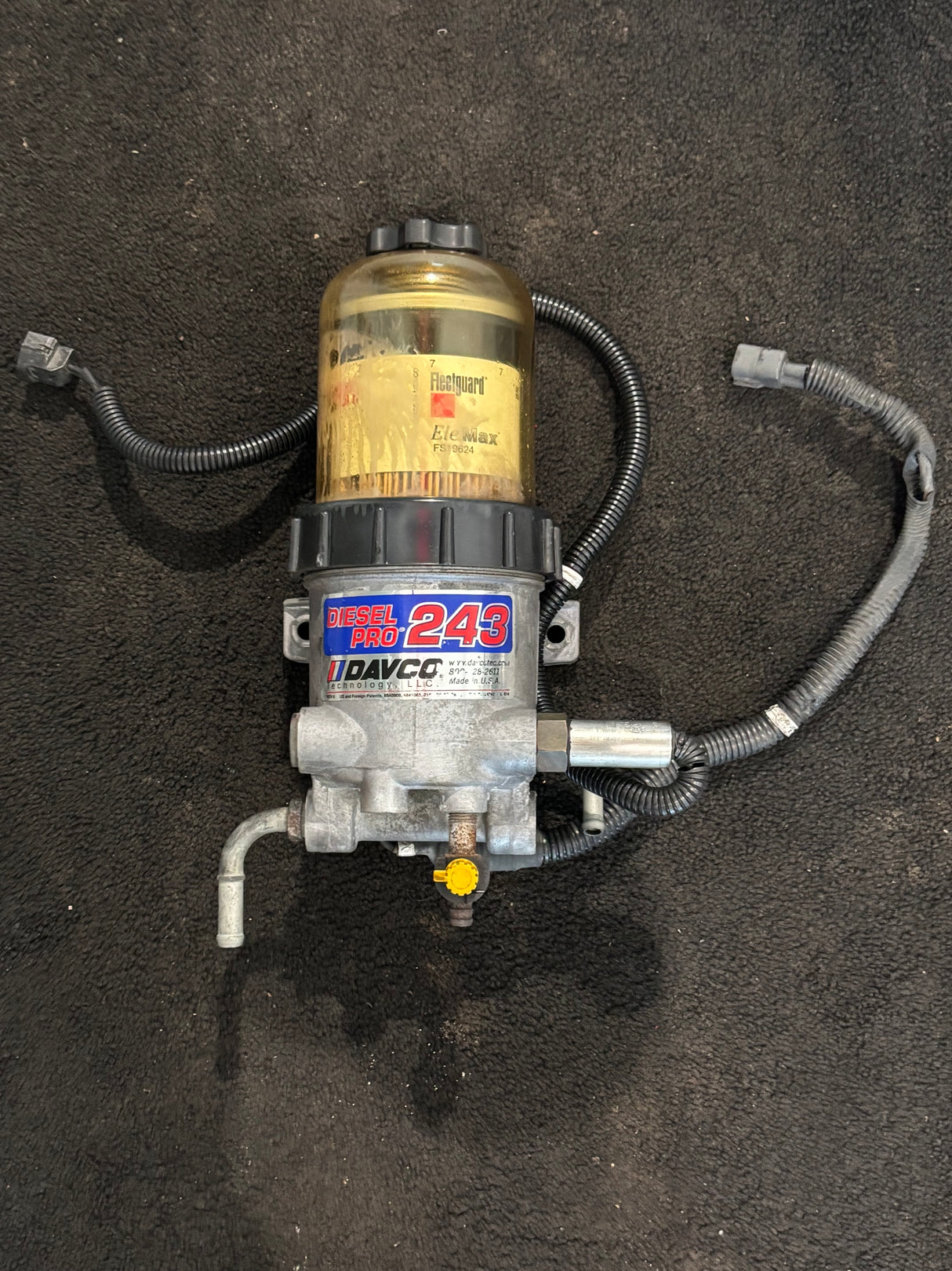 DAVCO Diesel Pro 243 Fuel Filter Water Separator Fuel Heater 6540909 6841065