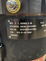 C.E. Niehoff N1509-1 Dual Voltage Generator 6115-01-504-0680