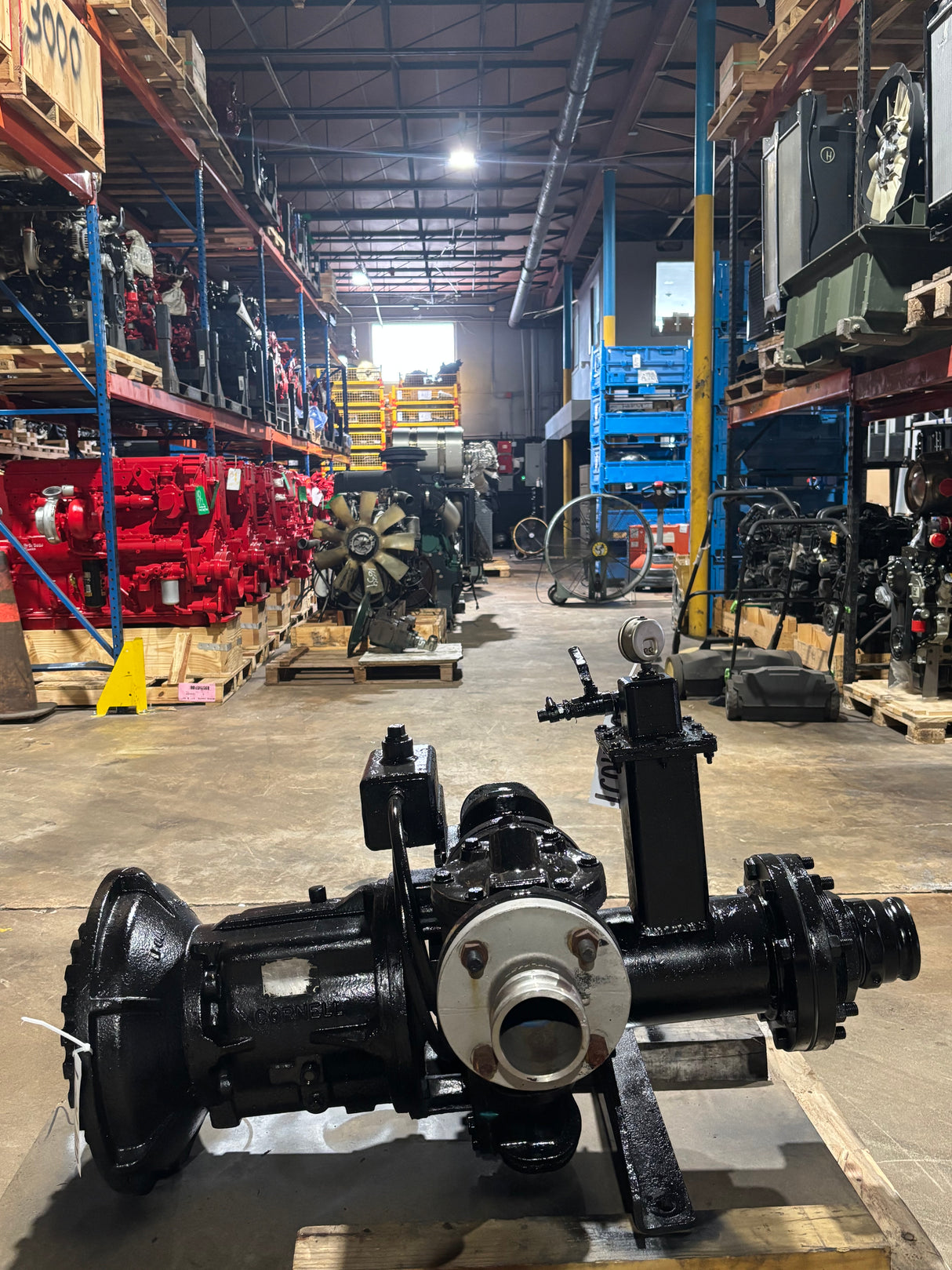 Cornell 3HC-EM16 Water Pump Dewatering Fluid End with Val-Matic Swing Flex