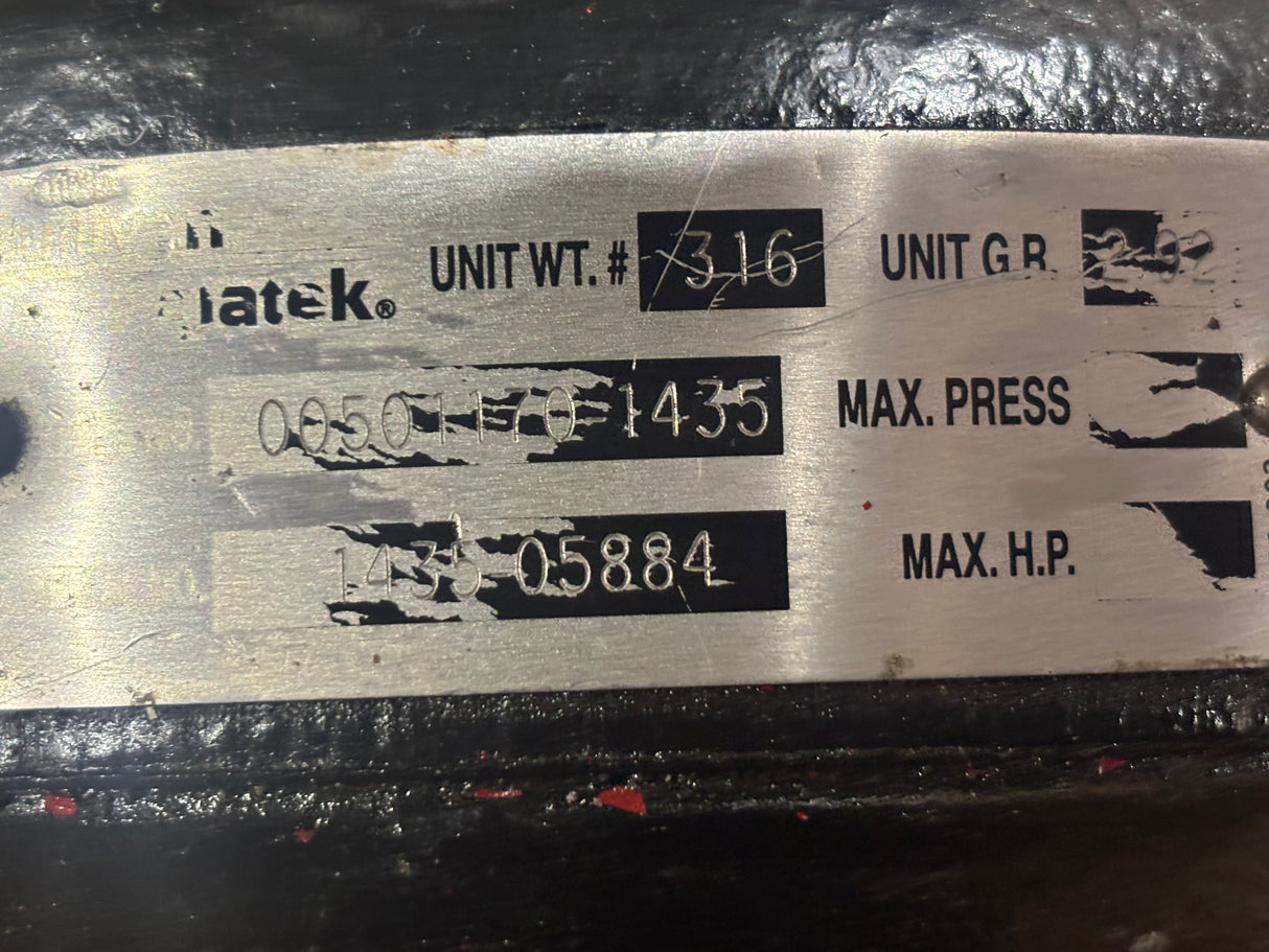 Sullivan Palatek 00501170-1435 Air Compressor Air End