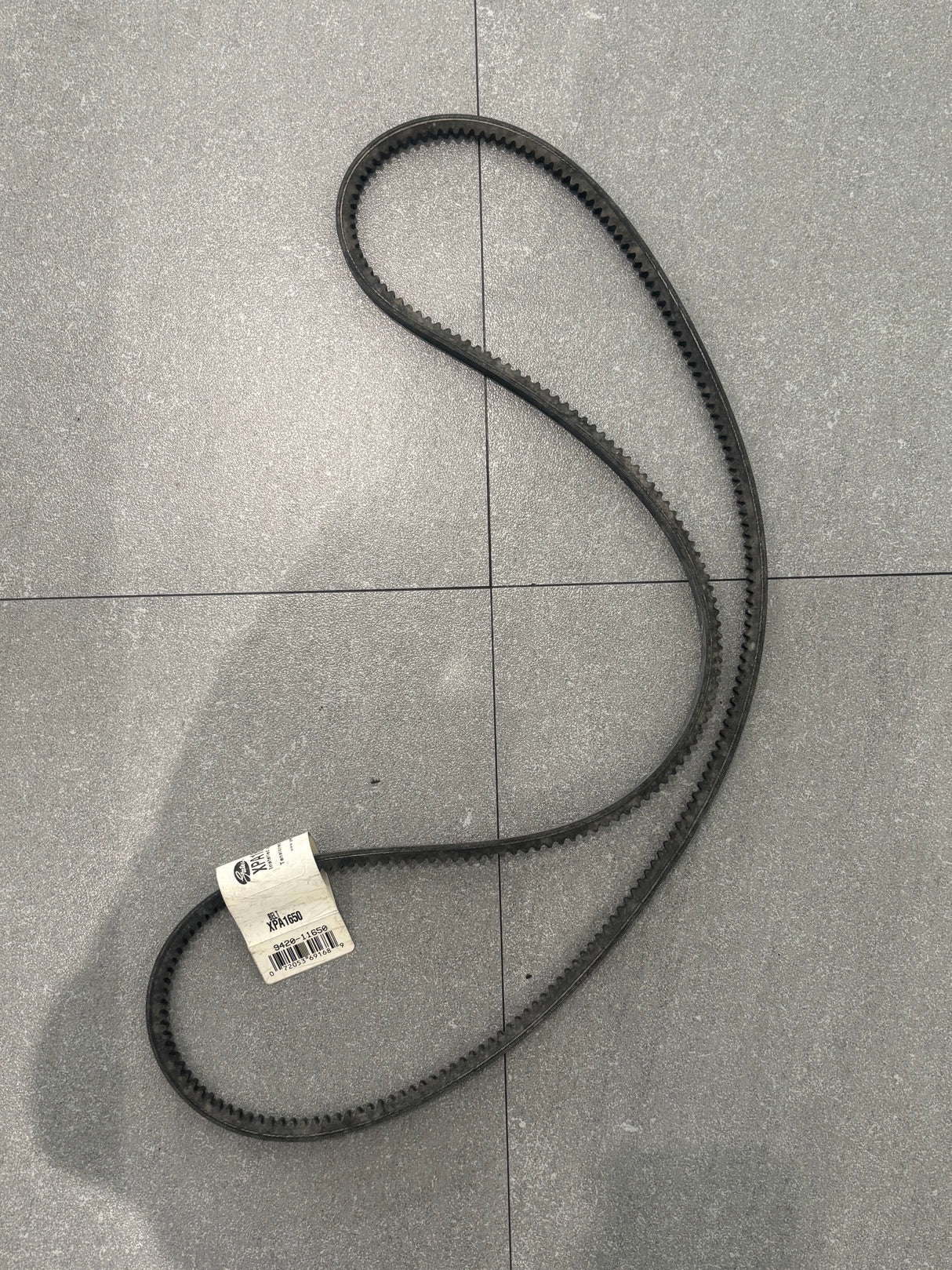 Gates XPA1650 Metric V Belt 9420-11650