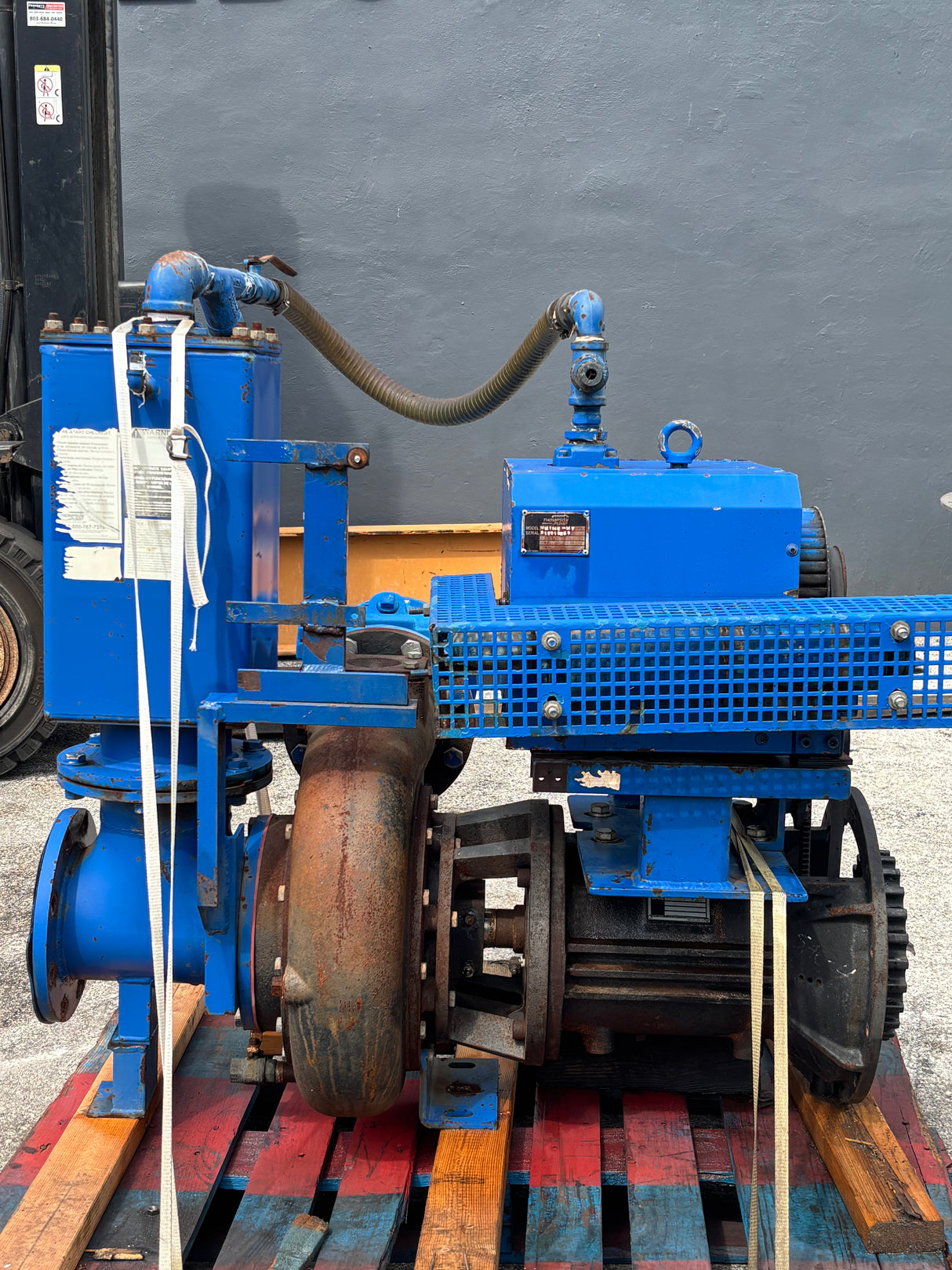 Thompson Pump 6X6S2 Heavy Duty Trash and Dewatering Pump