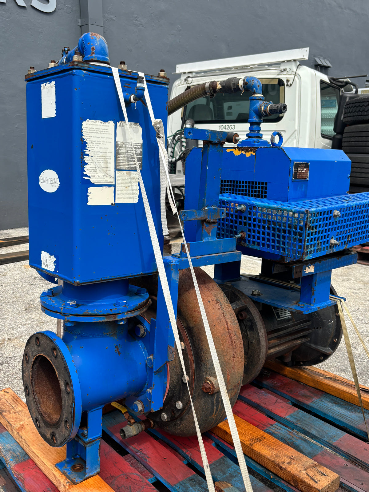 Thompson Pump 6X6S2 Heavy Duty Trash and Dewatering Pump