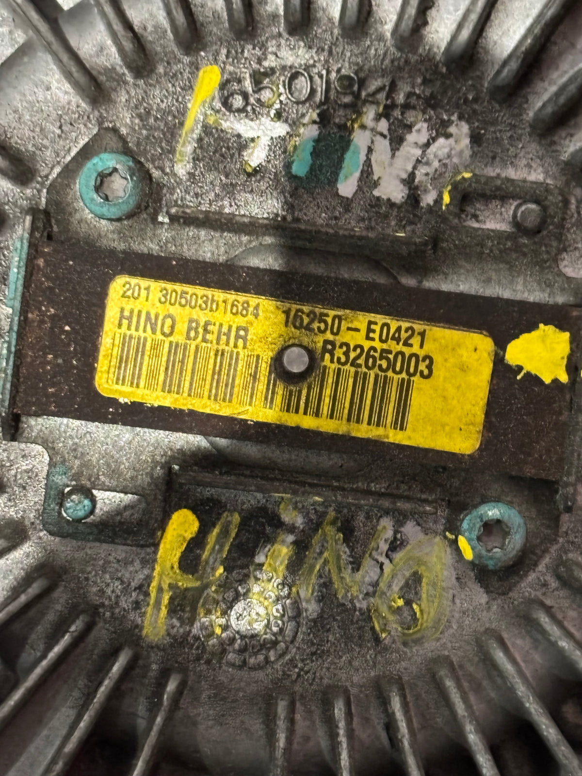 Hino BEHR Fan Clutch R3265003 16250-E0421 V8756001 16250-E0421 703704AT