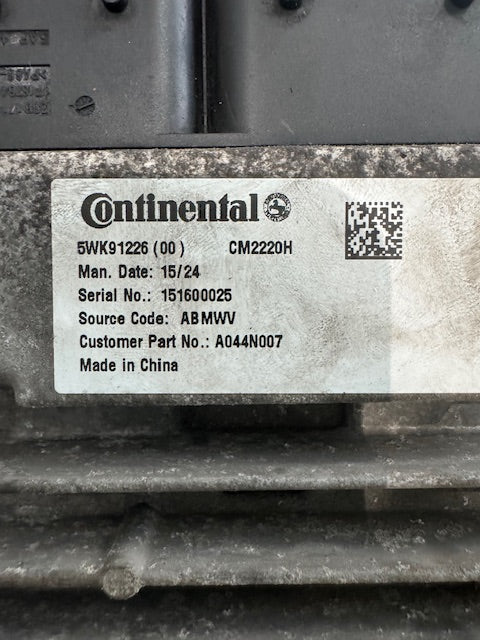 Continental Aftertreatment Control Module 5WK91226 A044N007 CM2220H