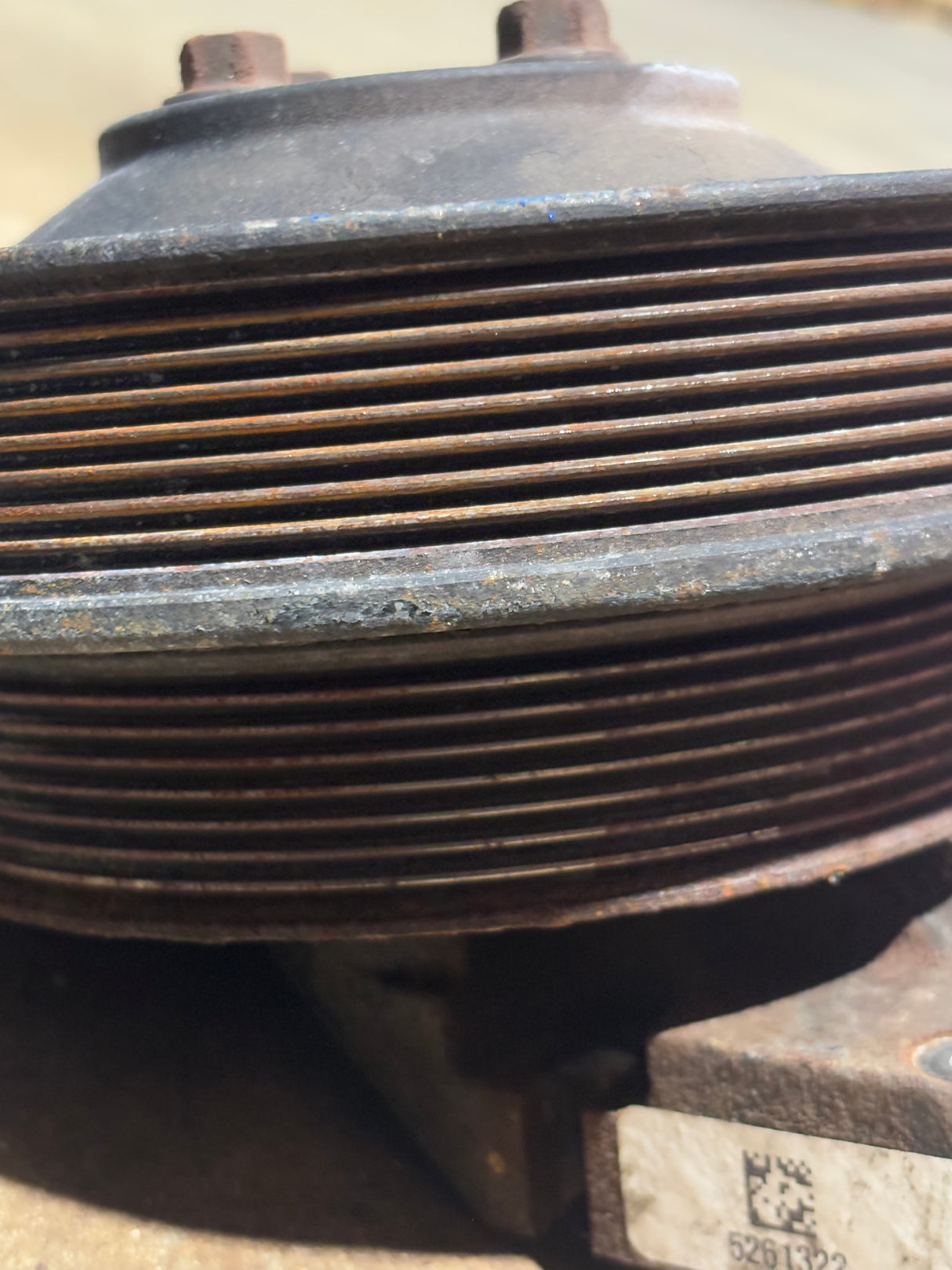 Cummins ISB QSB Diesel Engine OEM Fan Support with Pulley 5261322