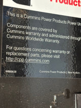 Cummins Control Panel and Hour Meter 70038972 99000638