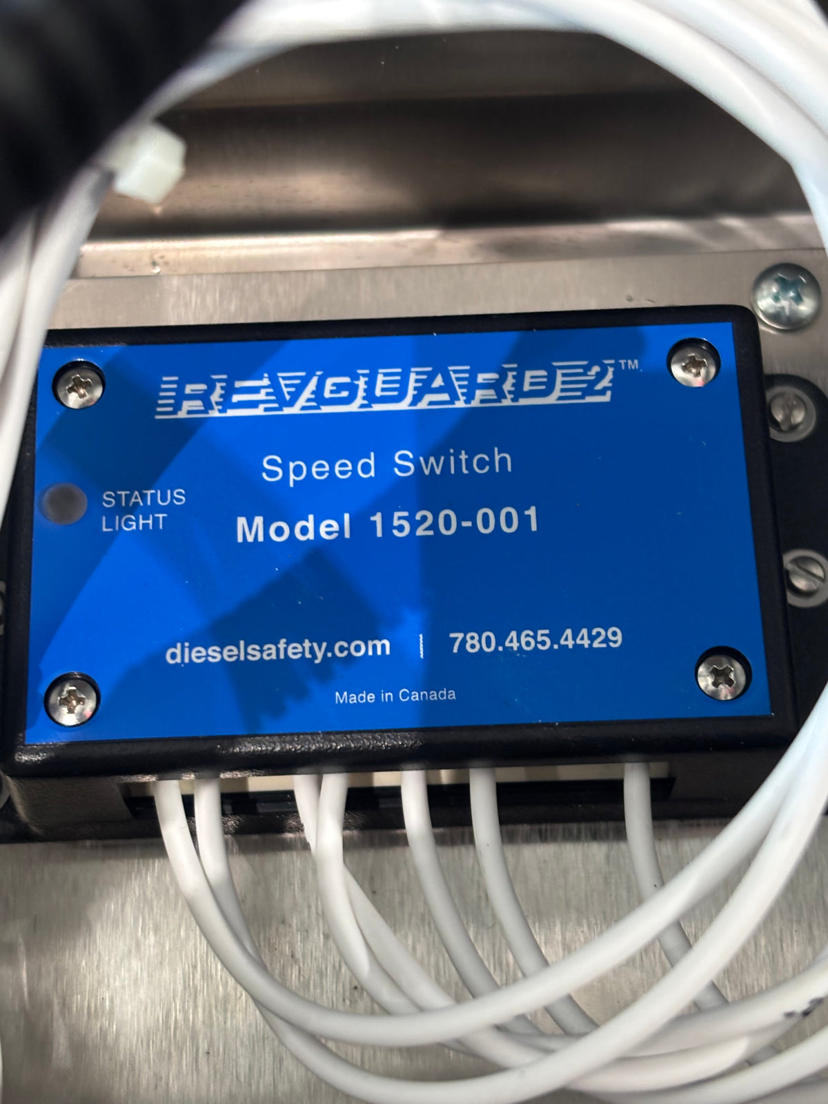 REVGUARD 2 Automatic Overspeed Detection Shutdown System 1520-001