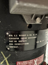 C.E. Niehoff & Co N1603-2 Generator 2920-01-557-6680 76761-N1603-2 450AMP 28V