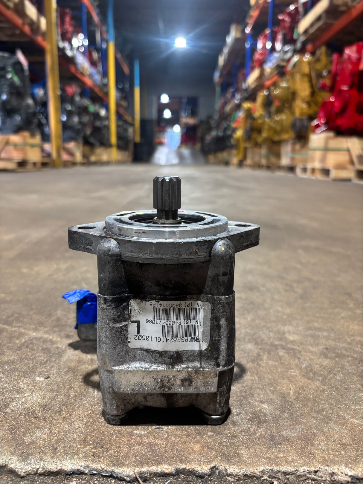 TRW OEM Power Steering Pump off Mack Engine 38QC4141P5 PS282416L10502