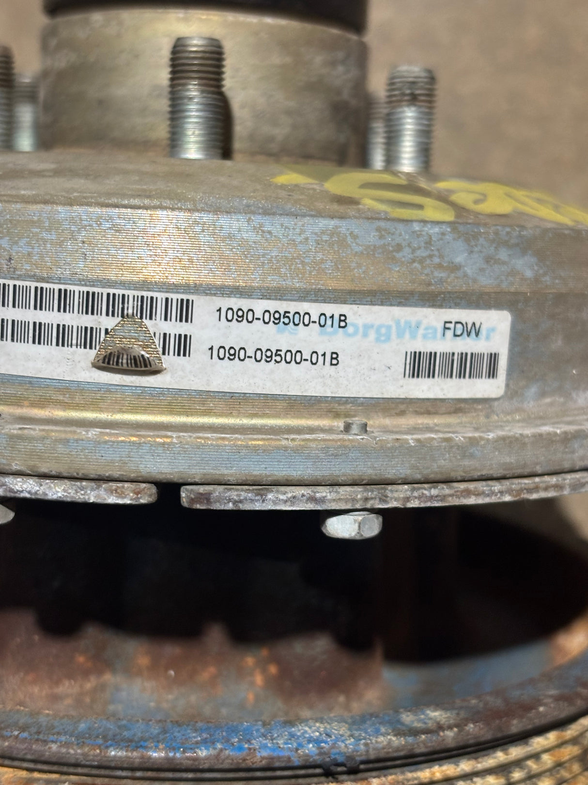 BorgWarner OEM Fan Clutch for MBE4000 Engine 1090-09500-01B 010022802