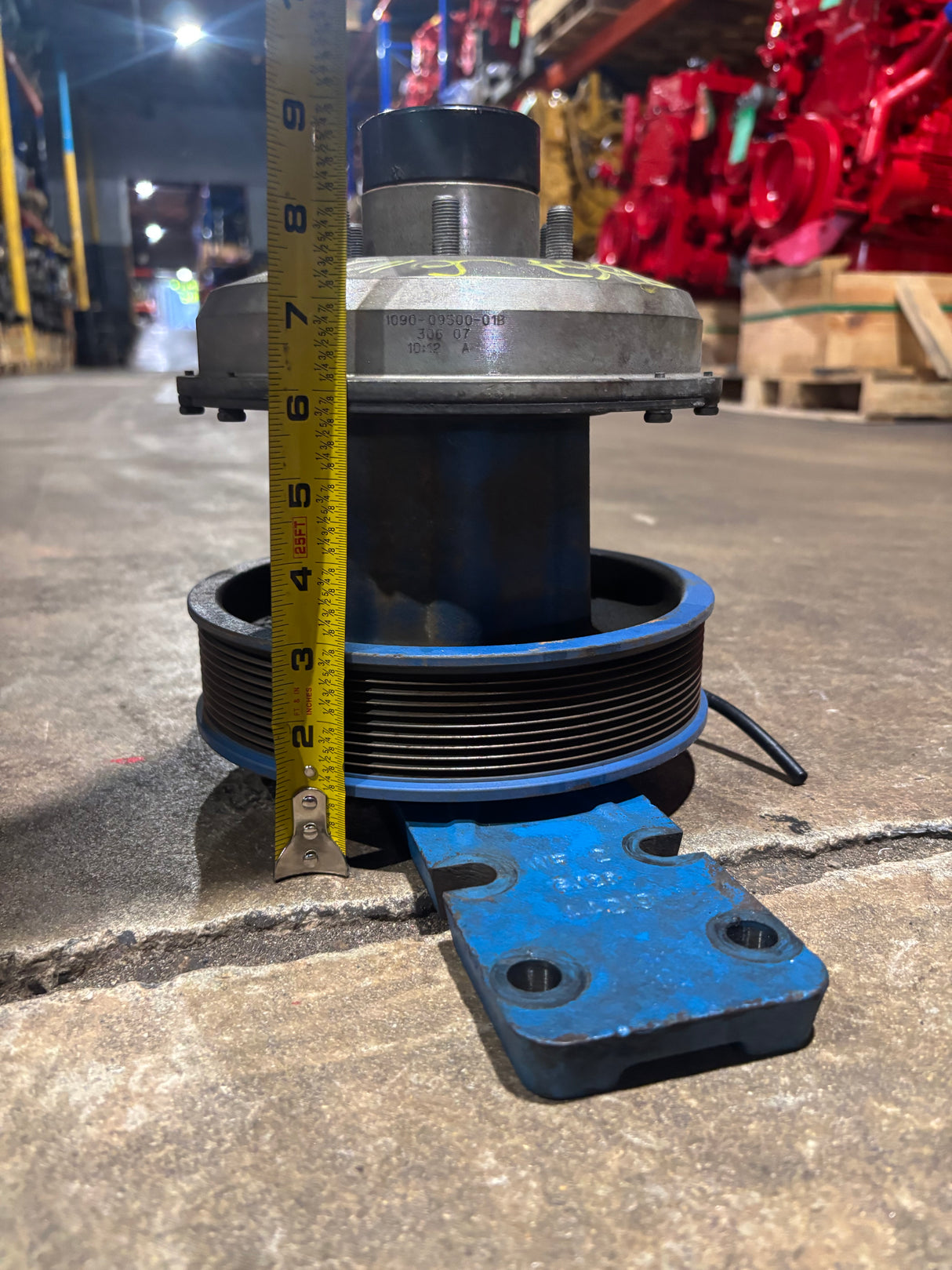 BorgWarner Fan Clutch off Caterpillar C13 Engine 1090-09500-01B 010022352 44219