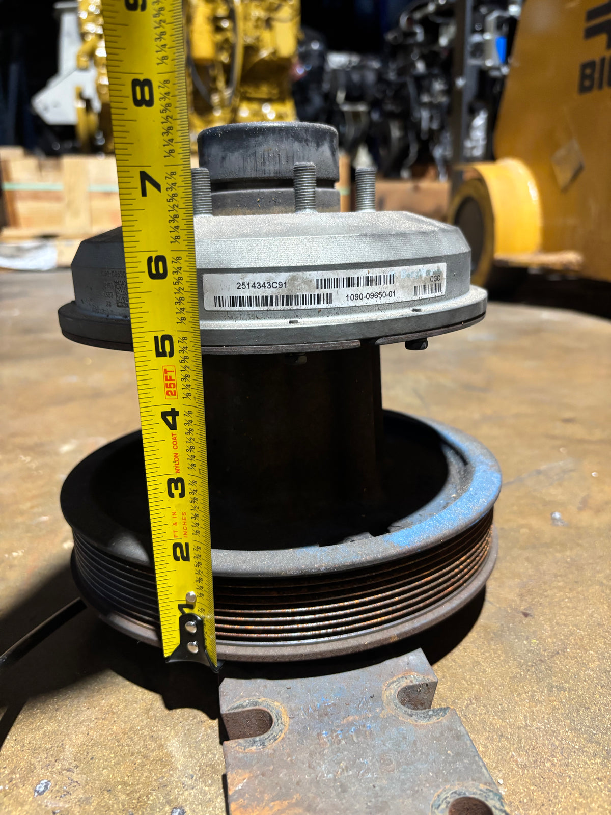 BorgWarner Fan Clutch of Caterpillar C11 C13 Engine 2514343C91 1090-09650-01B 44219