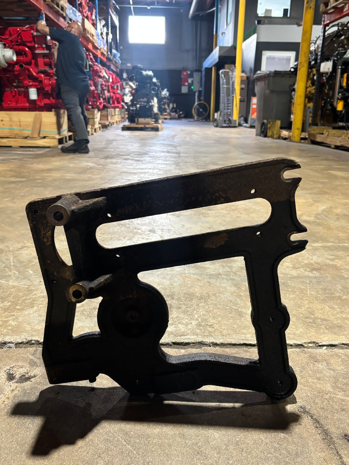 Caterpillar C13 OEM Diesel Engine Fan Hub Support Bracket 249-9313-01