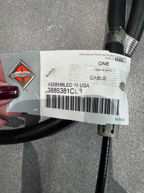International Engine Front Brake Cable 3885381C93 3885381C92