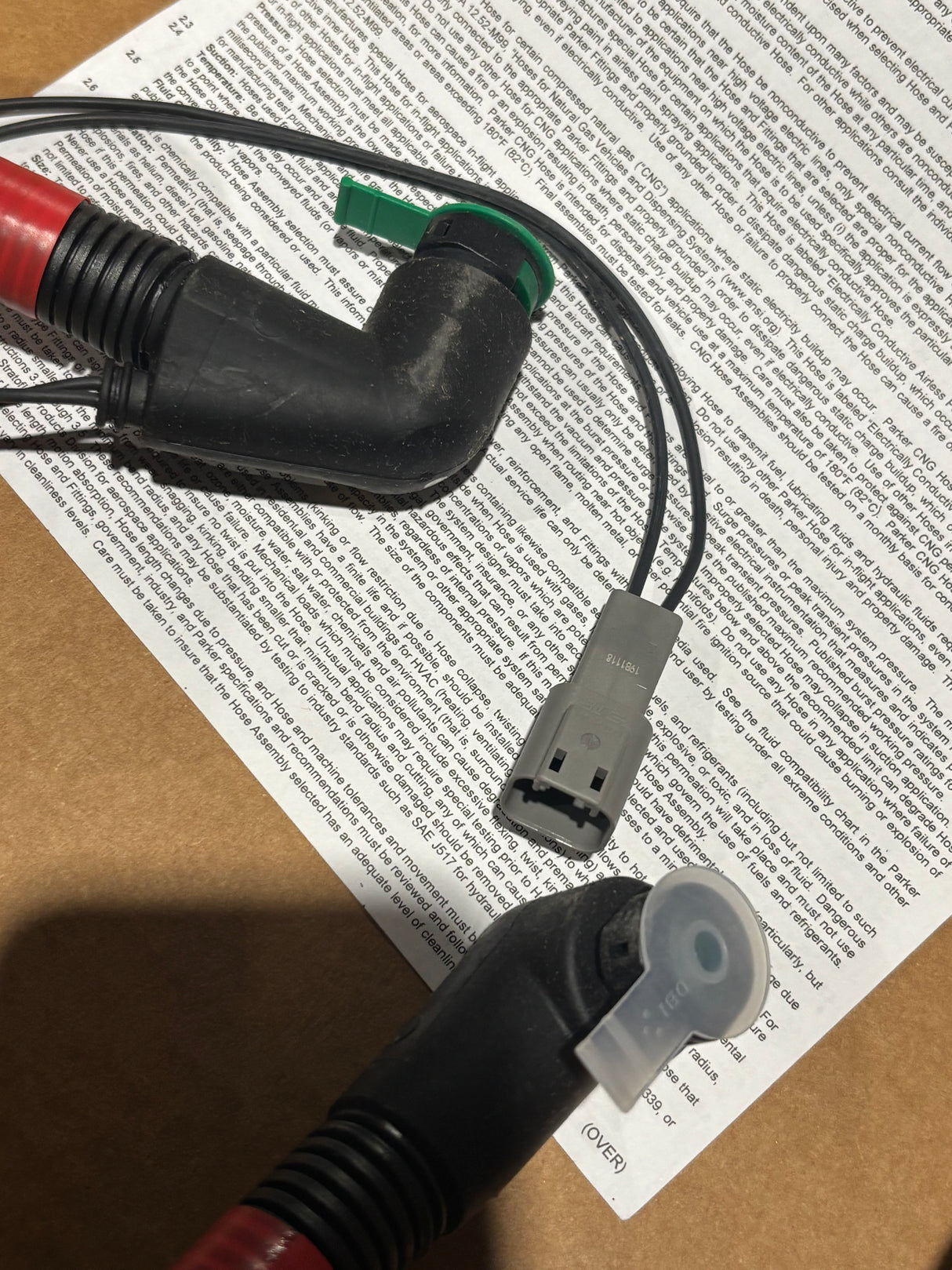 Cummins OEM Heat Hose DEF Hose A050K129 4377382