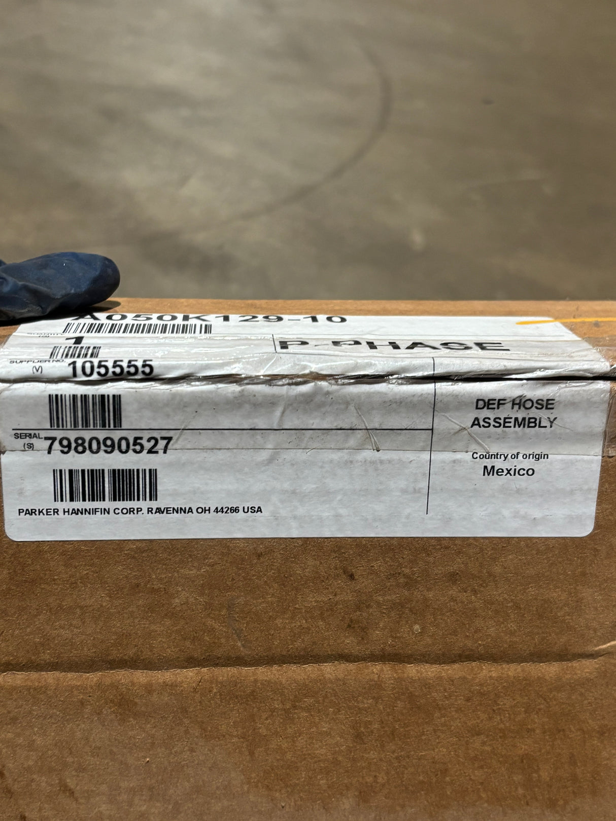 Cummins OEM Heat Hose DEF Hose A050K129 4377382