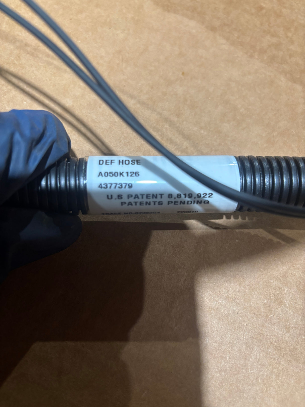 Cummins OEM Heat Hose DEF Hose A050K126 4377379