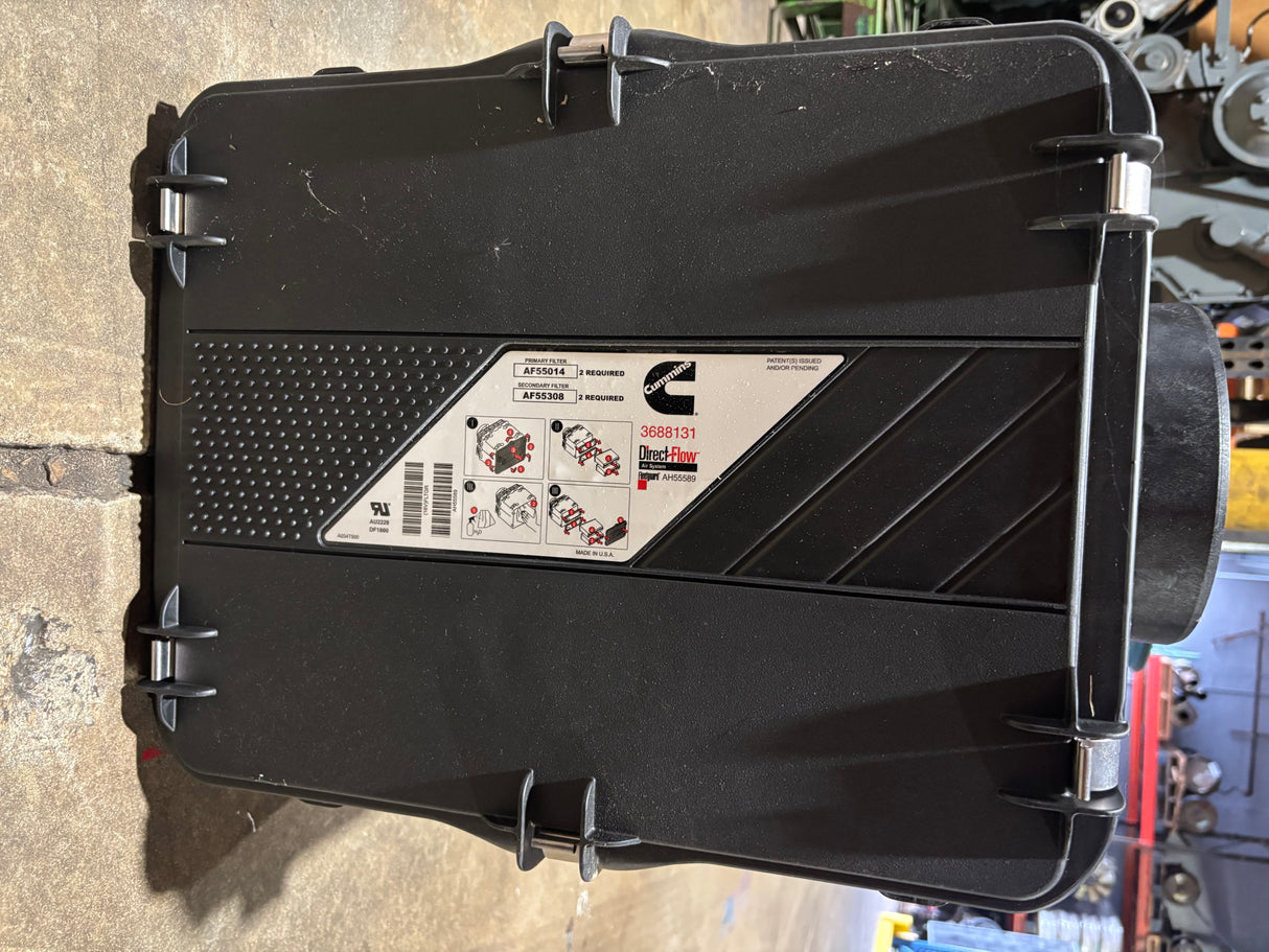 Cummins OEM Air Cleaner Box with Filter and Sensors 3688131 AH55589VE
