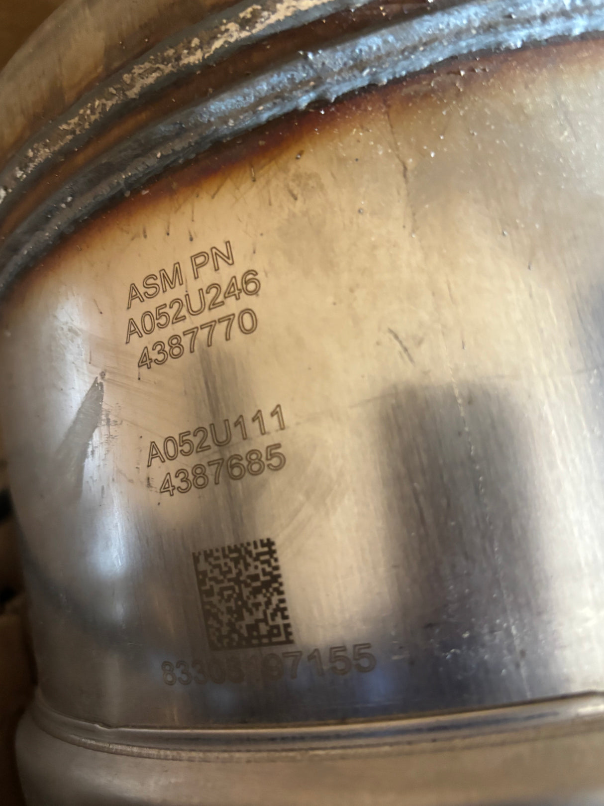 Cummins OEM SCR After-treatment Device with Nox Sensor A052U246 4387770 4326868