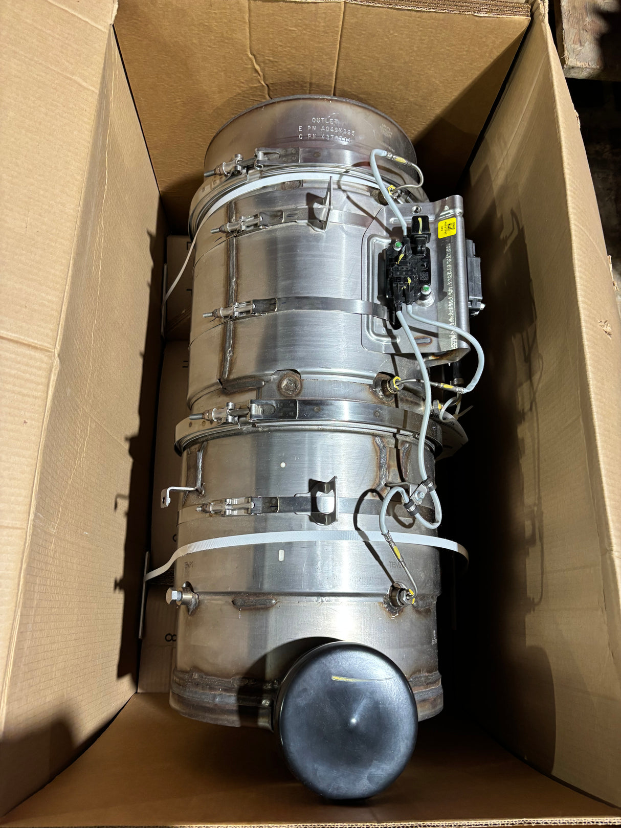 Cummins OEM DPF After-treatment Device with Nox Sensor A044X59 5315235 24V