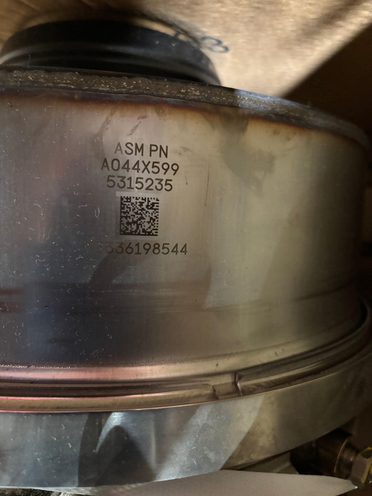 Cummins OEM DPF After-treatment Device with Nox Sensor A044X59 5315235 24V