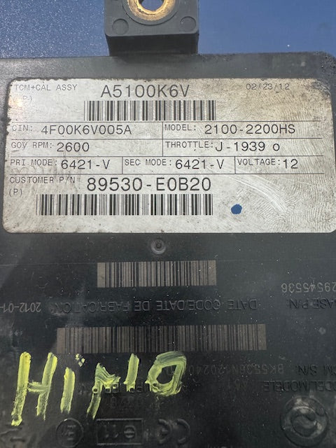 Allison a51 oem 2100-2200hs transmission tcm ata5101 29545536