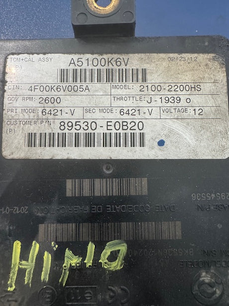 Allison a51 oem 2100-2200hs transmission tcm ata5101 29545536