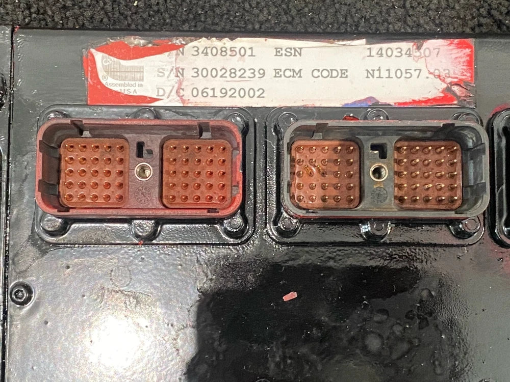 OEM 2002 Cummins ISX Engine Control Module, ECM, ECU, 3408501, CM570