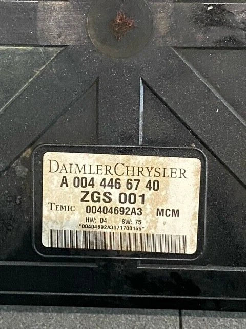 OEM 2007 Mercedes Benz OM926LA Engine Control Module, ECU, ECM, A0044466740