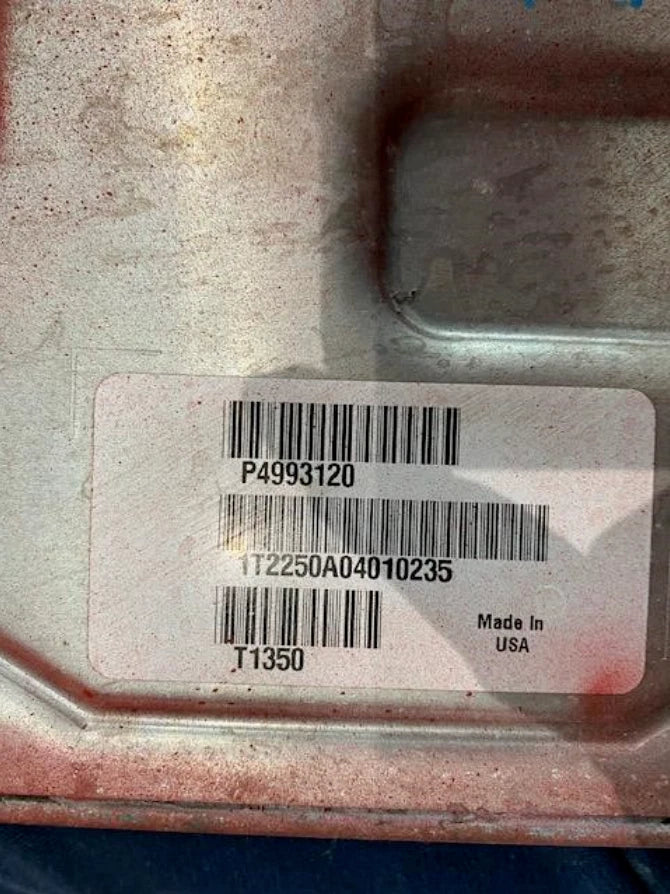 OEM 2010 Cummins ISB6.7 Engine Control Module, ECM, ECU, 4993120, 4993121