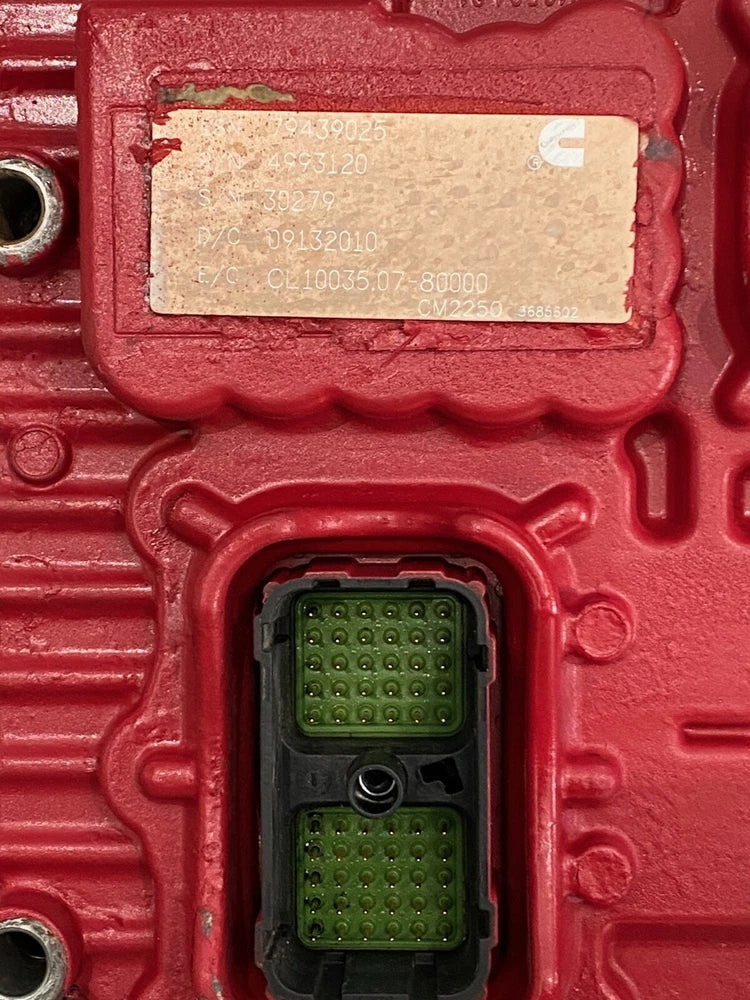 OEM 2010 Cummins ISX15 Engine Control Module, ECM, ECU, 4993121, 4993120, CM2250