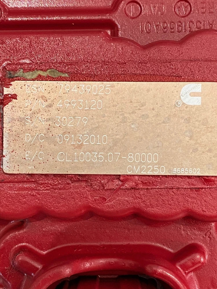 OEM 2010 Cummins ISX15 Engine Control Module, ECM, ECU, 4993121, 4993120, CM2250
