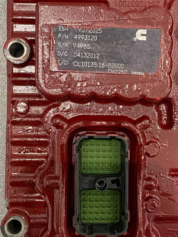 OEM 2012 Cummins ISX15 Engine Control Module, ECM, ECU, 4993121, 4993120, CM2250