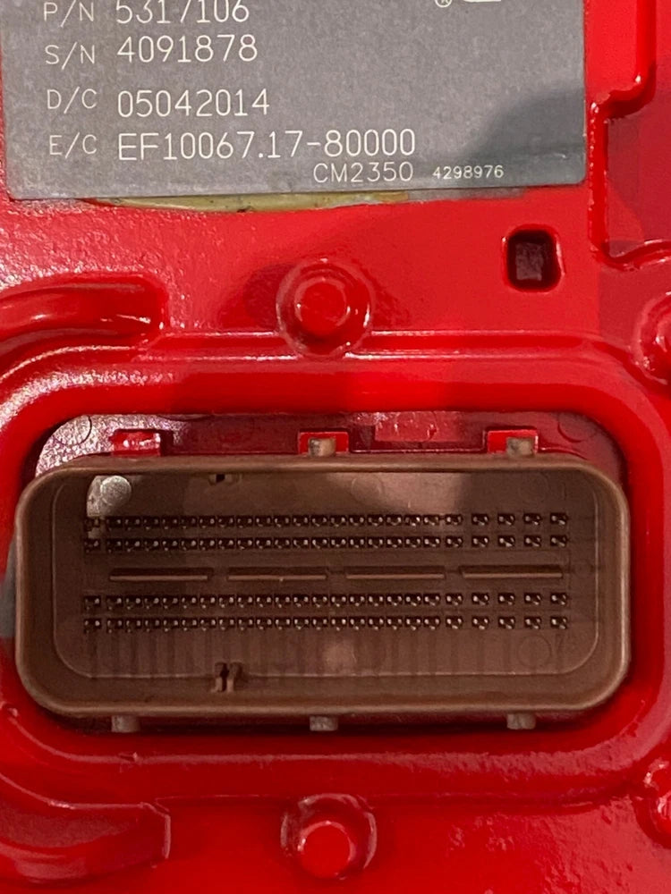 OEM 2014 Cummins ISX15 Engine Control Module, ECM, ECU, 5317106, 5317107, CM2350