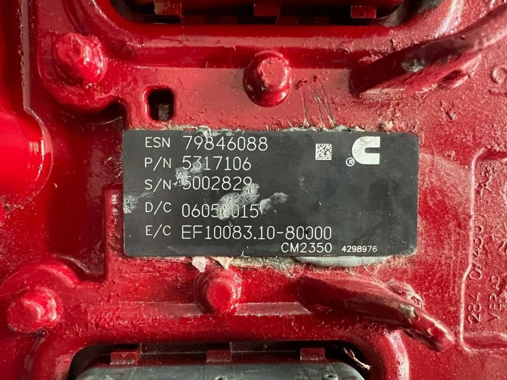 OEM 2015 Cummins ISX15 Engine Control Module, ECM, ECU, 5317106, 5317107, CM2350
