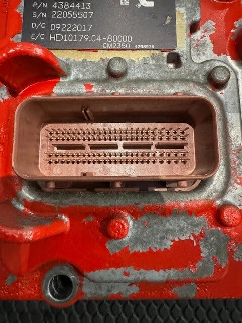 OEM 2017 Cummins X15 Engine Control Module, ECM, ECU, 4384413, 4384412, CM2350