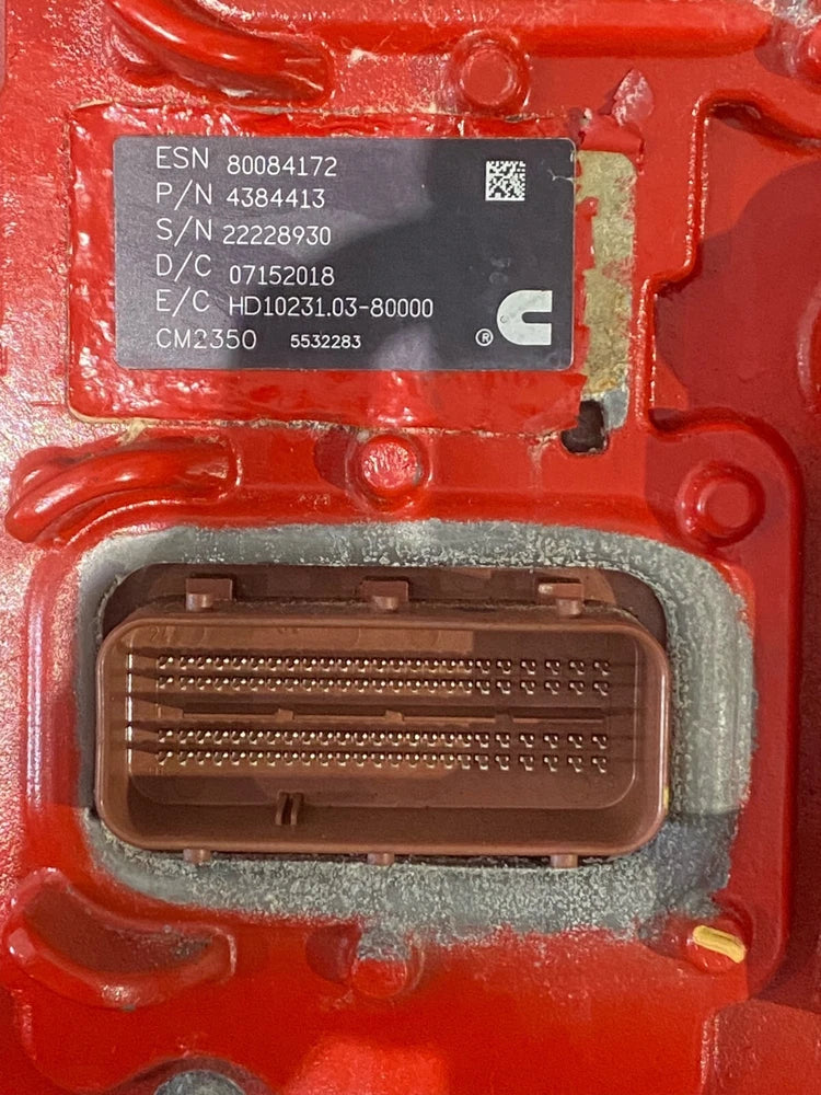 OEM 2018 Cummins X15 Engine Control Module, ECM, ECU, 4384413, 4384412