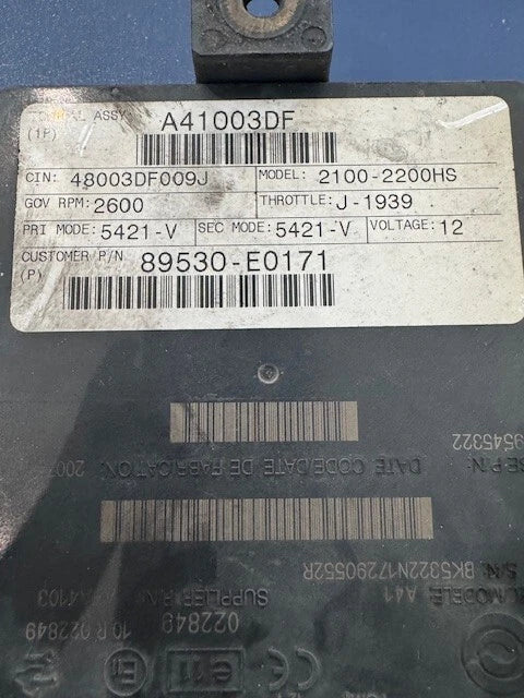 OEM Allison A41 2100-2200HS Transmission TCM, ATA4103, 29545322, A41003DF
