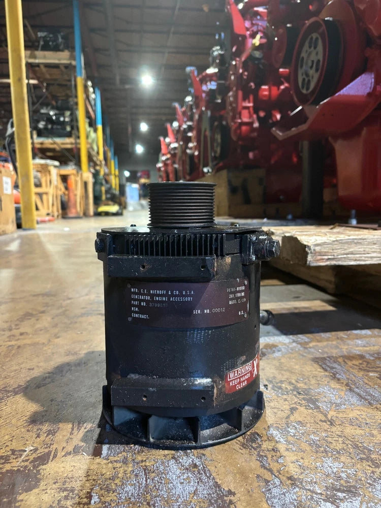 OEM C.E. Niehoff & Co Alternator 76761-N1550, 3799837, 28V, 170Amps