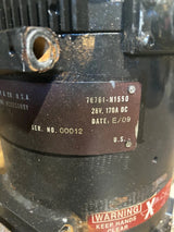 OEM C.E. Niehoff & Co Alternator 76761-N1550, 3799837, 28V, 170Amps