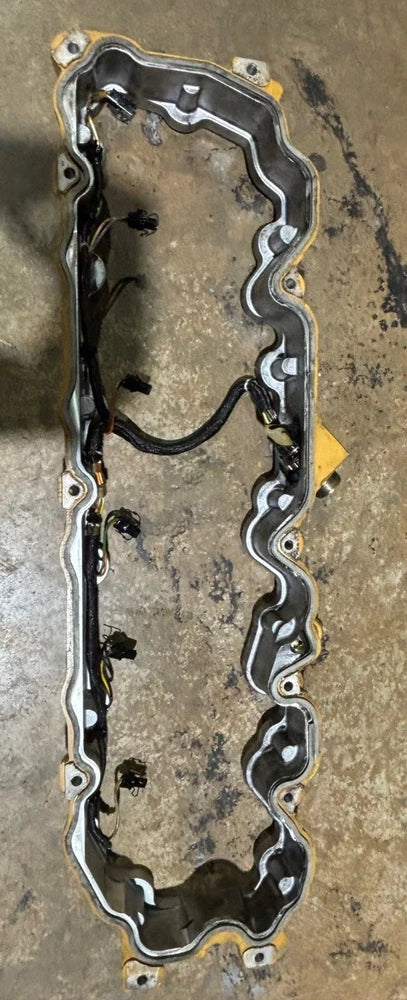 OEM Caterpillar C7 ACERT Rocker Housing with Injector Harness 249-7677