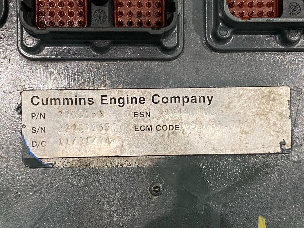 OEM Cummins ISL Engine Control Module, ECM, ECU, 3965159, 4921797, 4921776